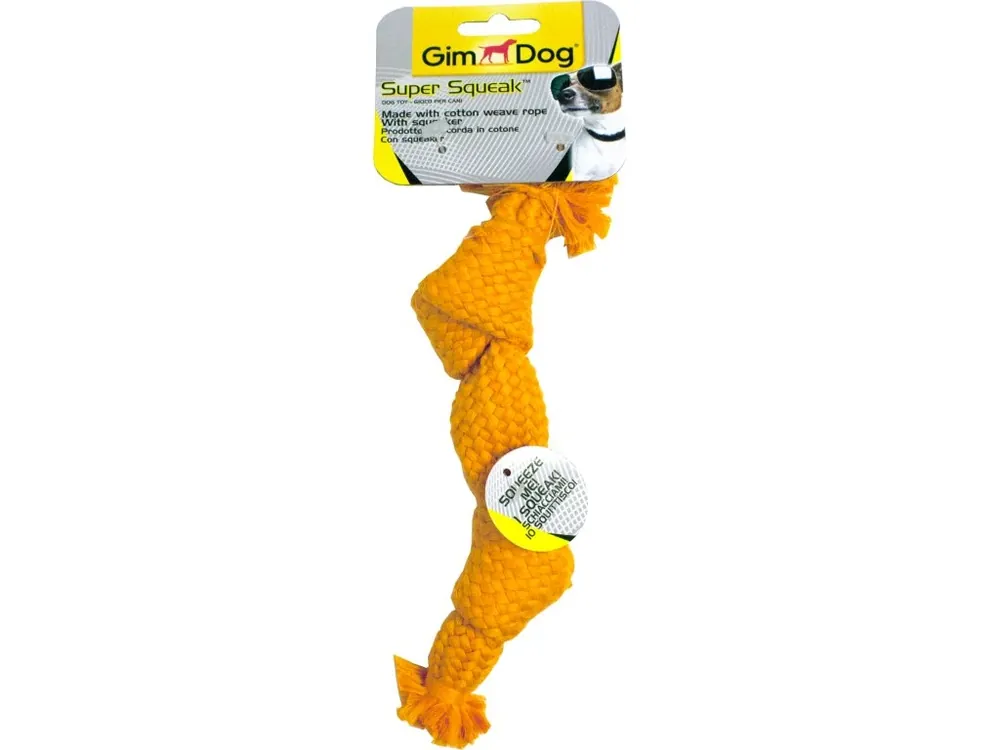 Výhodná Nabídka Hračka Gimborn pískací uzel pro psy 23 cm