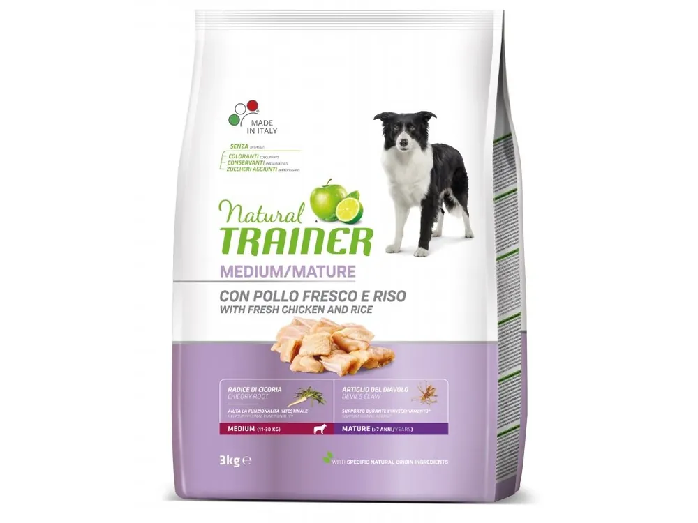 Natural Trainer Medium Maturity čerstvé kuře 3 kg Bezpečná Platba