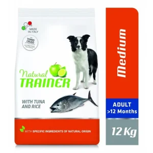 Víkendová Akce Natural Trainer Medium Adult ryba a rýže 12 kg