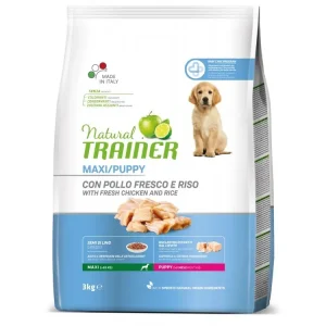 Natural Trainer Maxi Puppy čerstvé kuře 3 kg Výprodej