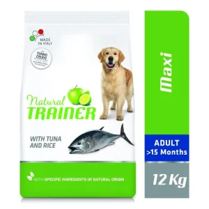 Natural Trainer Maxi Adult ryba a rýže 12 kg Originální