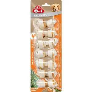 Nová Kolekce Delights kost s kuřecím masem 7 ks 84 g