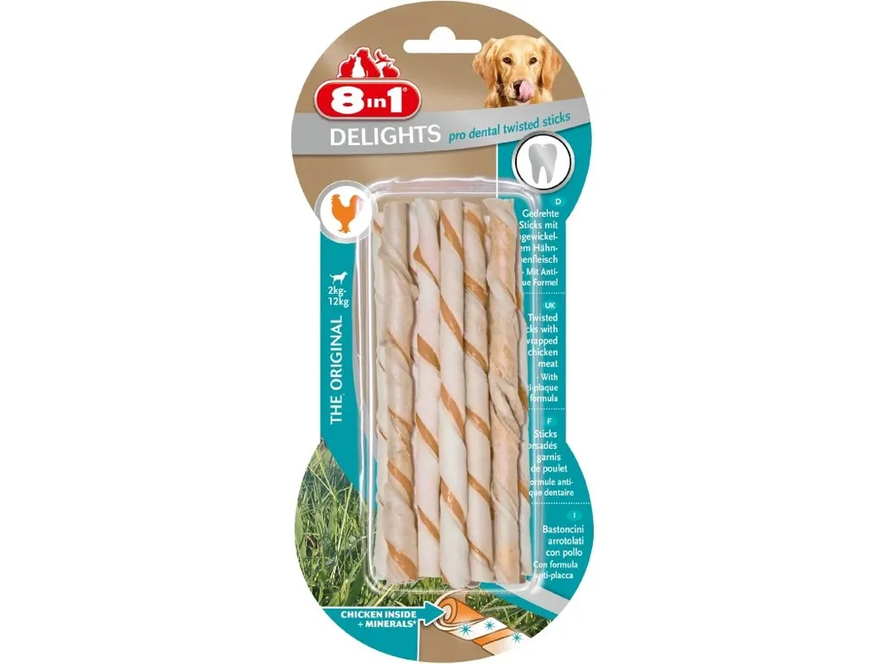 Nejlepší Cena Delights Twisted chicken 10 ks 55 g