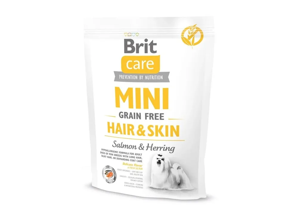 Brit Care Mini Grain Free Hair & Skin 400 g Nejlepší Cena
