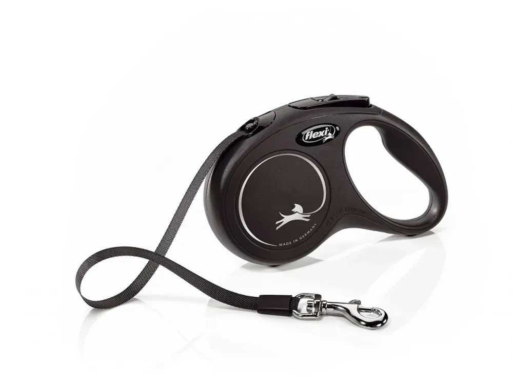Flexi New Classic S - pásek 5 m/15 kg černá Nejlepší Volba