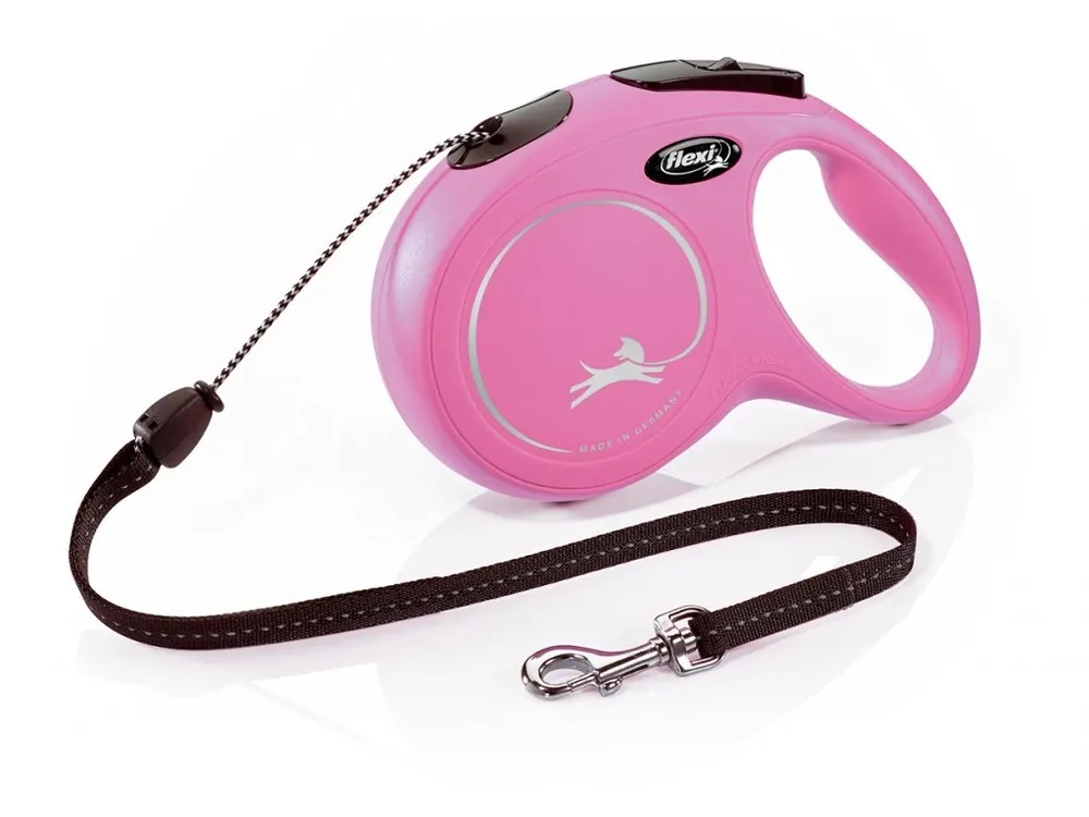 Top Prodej Flexi New Classic M šňůra 8 m/20 kg růžová