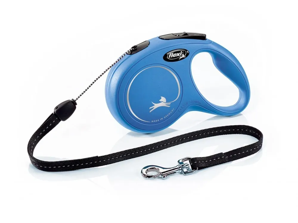 Flexi New Classic S šnůra 8m/12kg modrá Nízká Cena