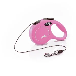 Autentický Flexi New Classic XS šnůra 3 m/8 kg růžová