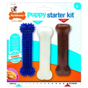 Hračka NYLABONE Puppy Starter Kit 3 ks S Horká Nabídka