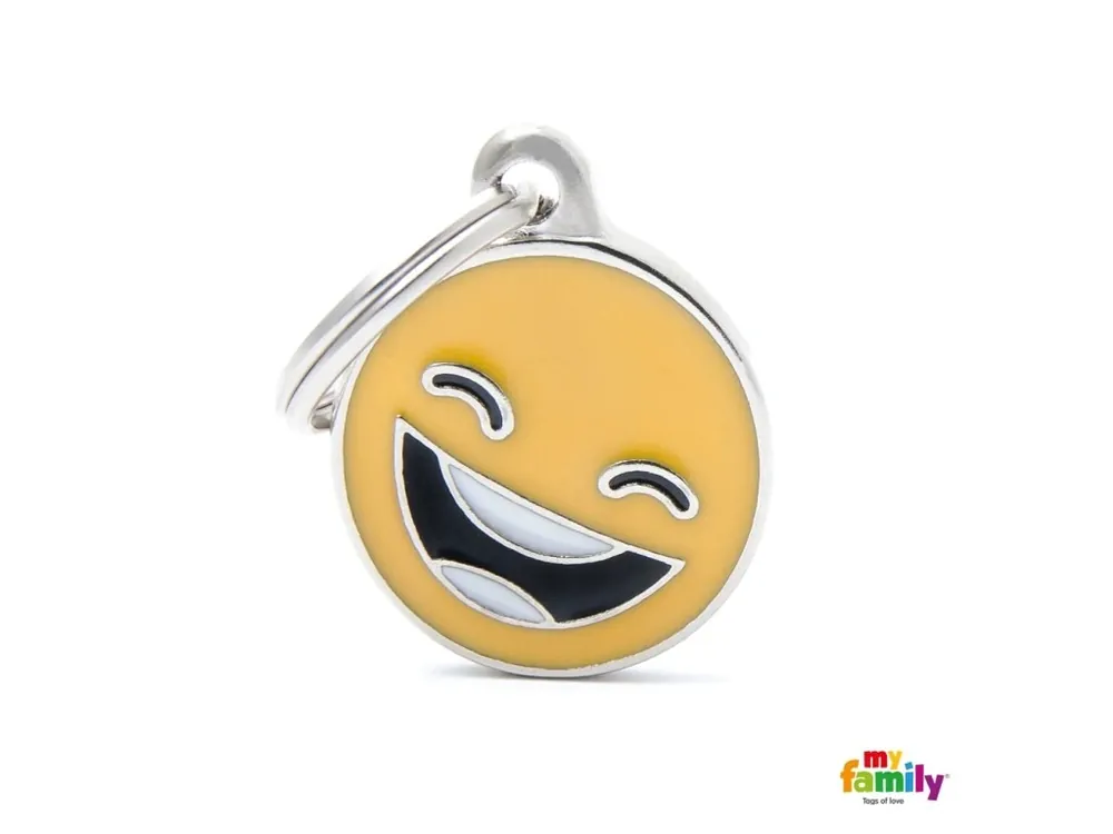 Známka Charms – smajlík Novinka