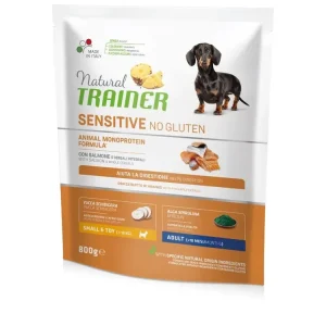 Natural Trainer Sensitive No Gluten Adult Mini losos 800 g Novinka