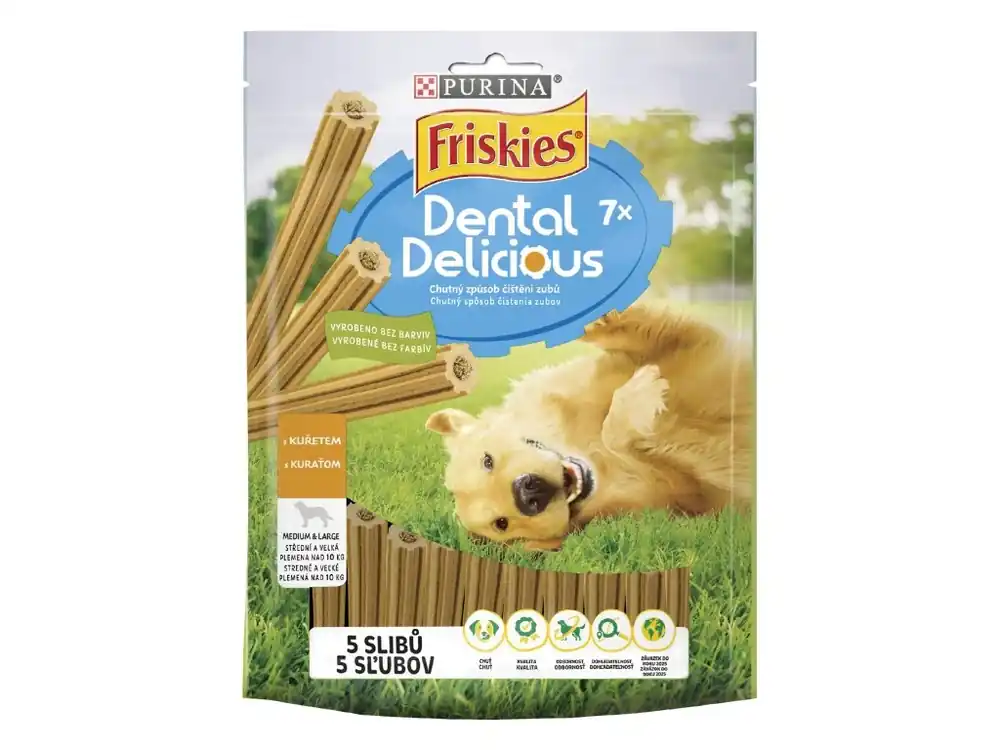 Výprodej Friskies Dental Delicious ‘M‘ 200 g