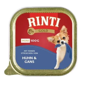 Zlevněný Paštika RINTI GOLD Mini kuře + husa 100 g