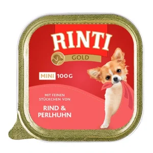 Časově Omezené Paštika RINTI GOLD Mini hovězí + perlička 100 g