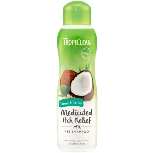 Koupit Online TropiClean šampon ovesné vločky a čajovník 355 ml