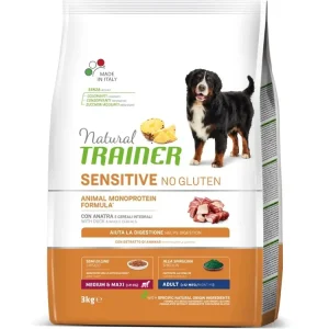 Časově Omezené Natural Trainer Sensitive No Gluten Adult M / M kachna 3 kg