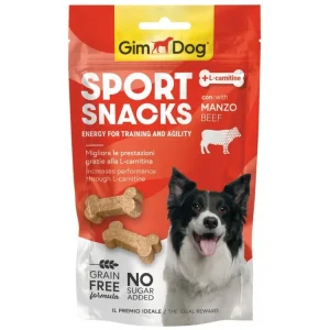 Hit Sezóny GimDog SportSnacks Mini hovězí 60 g