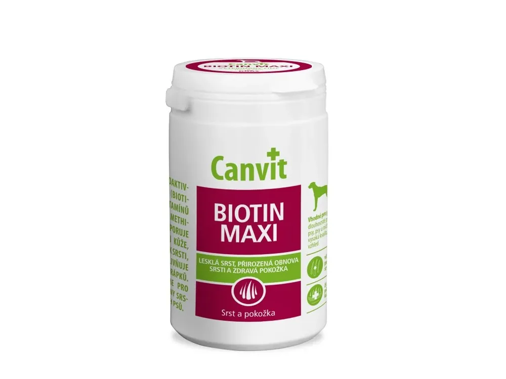 Super Cena Canvit Biotin Maxi pro psy 230 g