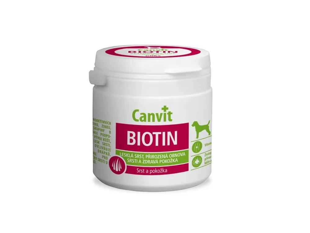 Nová Kolekce Canvit Biotin pro psy 100g