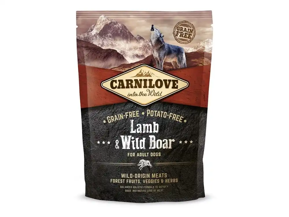 Koupit Online Carnilove Lamb & Wild Boar 1,5 kg – jehněčí a divočák
