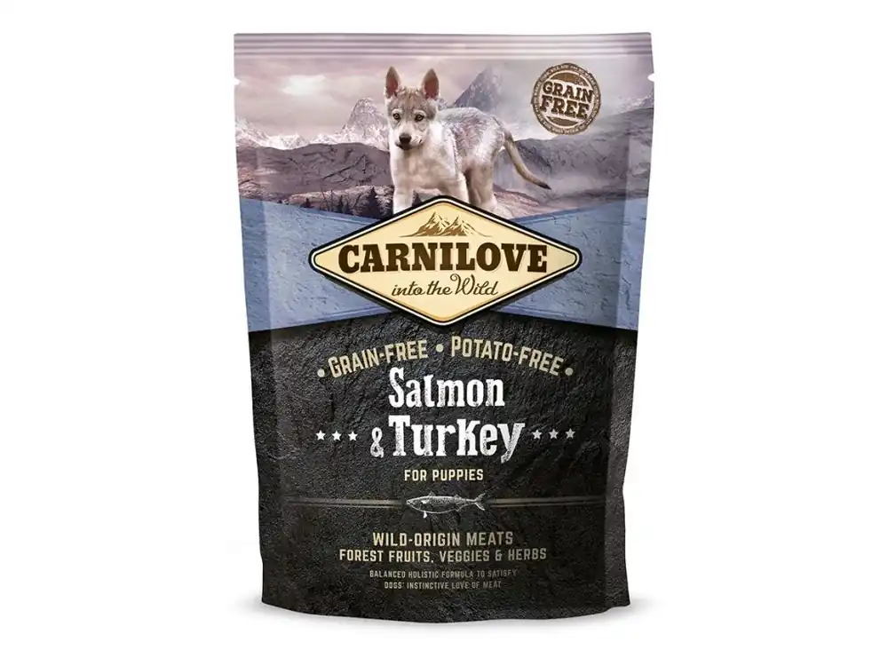 Cenový Hit Carnilove Salmon & Turkey for Puppy 1,5 kg