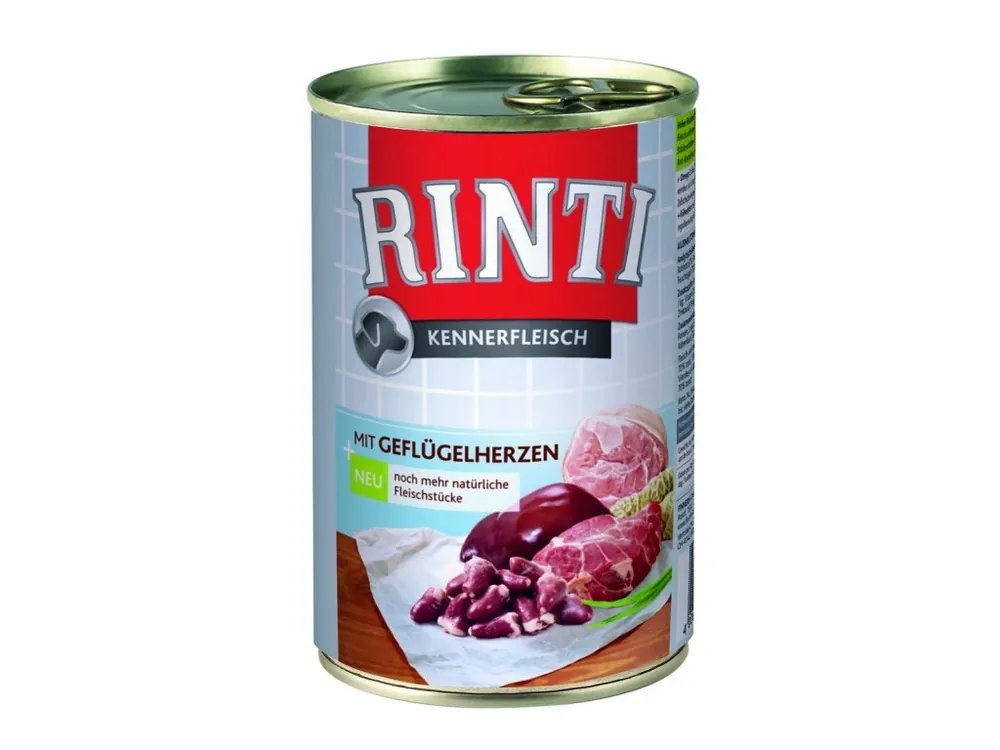 Omezená Nabídka Finnern Rinti konzerva drůbeží srdce 400 g