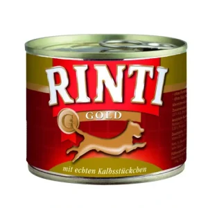 Finnern Rinti Gold konzerva pro psy telecí 185 g Cenově Výhodný