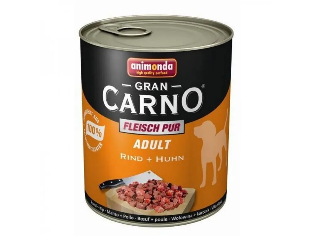 Animonda GranCarno Adult konzerva pro psy hovězí + kuře 400 g Super Cena