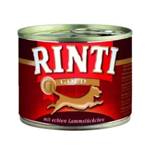 Finnern Rinti Gold konzerva pro psy jehně 185 g Originální
