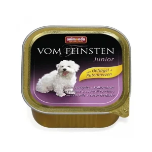 Animonda Vom Feinsten Junior paštika pro psy drůbeží + krůtí srdce 150 g Odeslání Ihned
