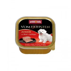 Animonda Vom Feinsten Junior paštika pro psy hovězí + drůbeží 150 g Top Prodej