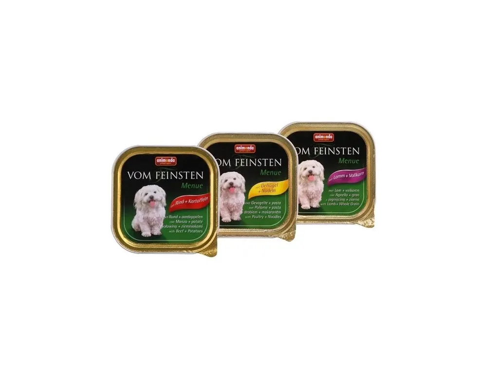 Animonda Vom Feinsten Menue paštika pro psy jehněčí + obiloviny 150 g Zlevněný