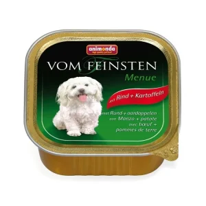 Animonda Vom Feinsten Menue paštika pro psy hovězí + brambory 150 g Horká Nabídka