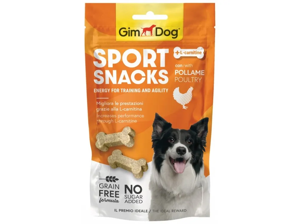 Výprodej GimDog SportSnacks Mini kuře 60 g