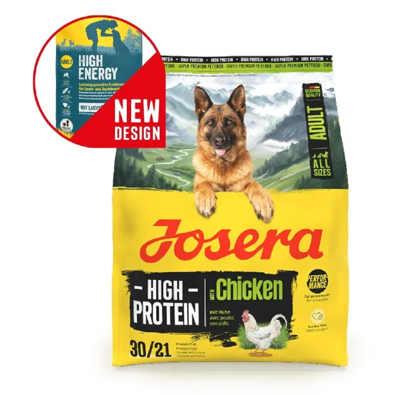 Josera 12,5kg A/S High Protein Adult with Chicken dog Levný