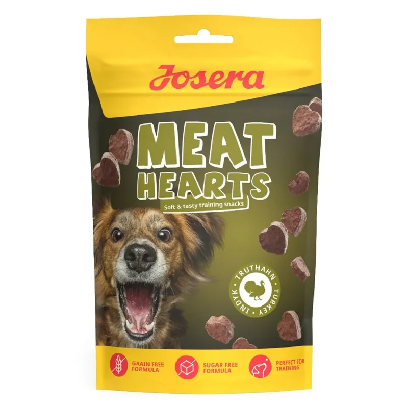 Josera 70g Meat Hearts Turkey dog Expresní Doručení