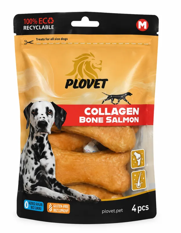 Top Prodej PLOVET Kolagenová kost, losos 4ks