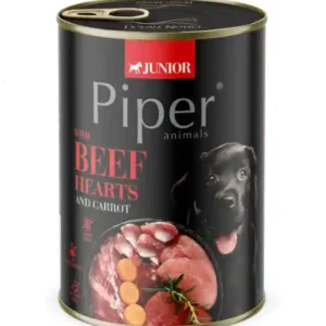 Cenová Bomba PIPER Junior Hovězí se srdcem a mrkví 400g
