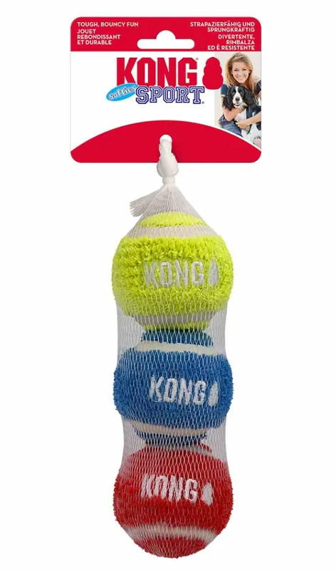 Míč KONG Sport Softies 5cm 3ks Aktuální