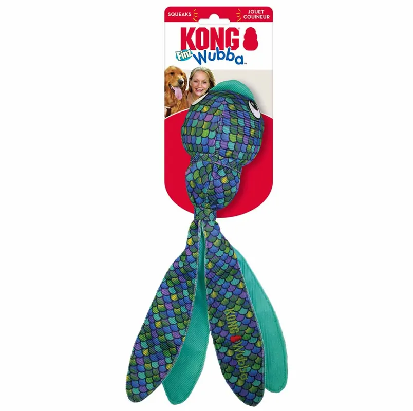 KONG Wubba Finz blue L Nízká Cena