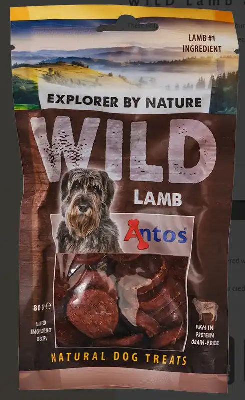 ANTOS Wild Jehněčí 80g Omezená Nabídka
