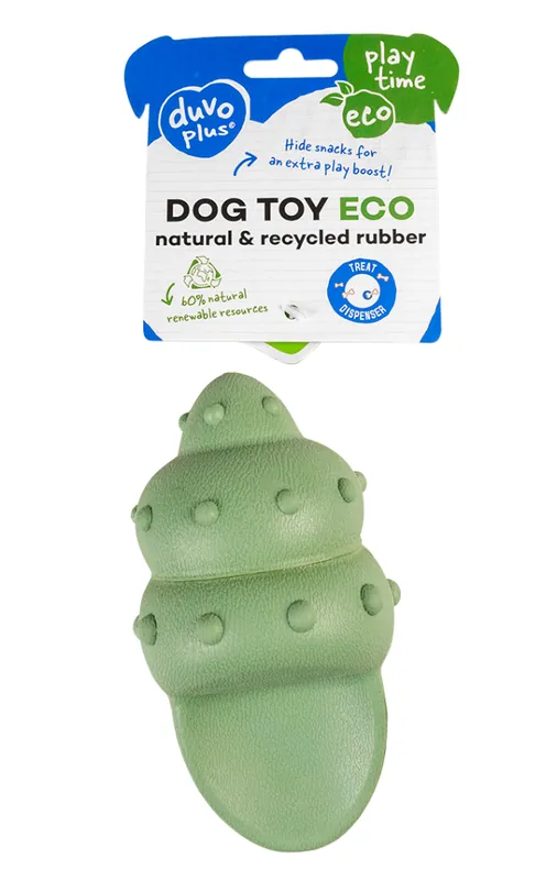 Značkový DUVO hračka TG Eco mušle zelená 14,5cm
