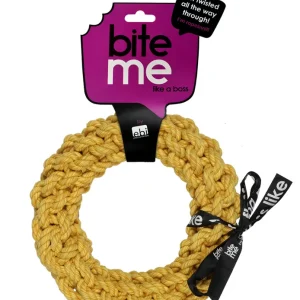 Bavlněný Kruh žlutý 28cm. Bezpečná Platba