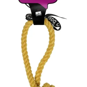 Bavlněný Míč s poutkem žlutý 37cm. Cenový Hit