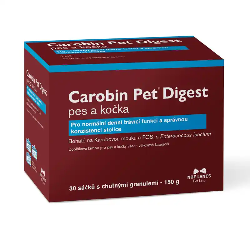 Speciální Cena Carobin Pet Digest pro psy a kočky 30sáčků/150g