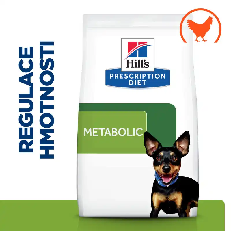 Hill‘s PD Dog Metabolic Obesity & Weight Loss Mini Chicken 6kg Výhodná Nabídka