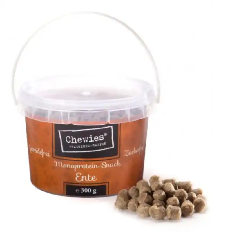 Chewies Training-Happen Ente - kachní 300g Pouze Dnes