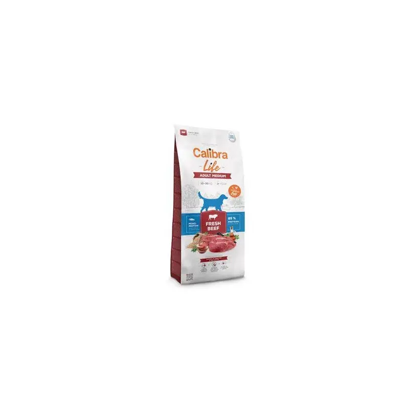 Calibra Dog Life Adult Medium Fresh Beef 2,5kg Kup Teď