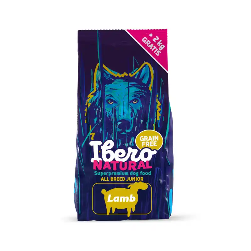 Cenově Výhodný Ibero NATURAL dog GF LAMB junior 12kg