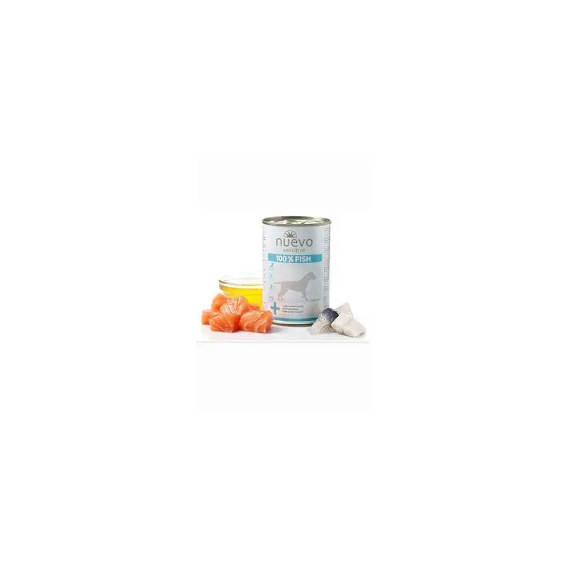 Dokud Zásoby Vydrží Nuevo pes Sensitive Rybí Monoprotein konz. 400g